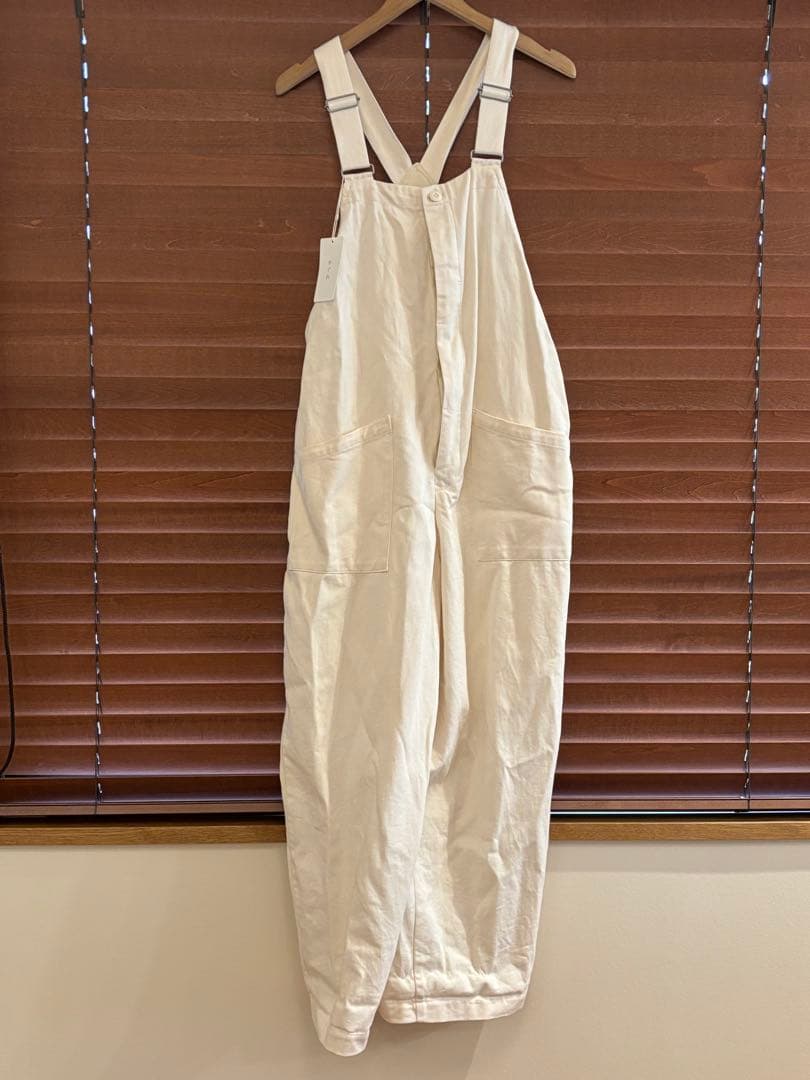 かぐれ　アーバンリサーチ サロペット　デッキサロペット　フリー　試着のみ　白