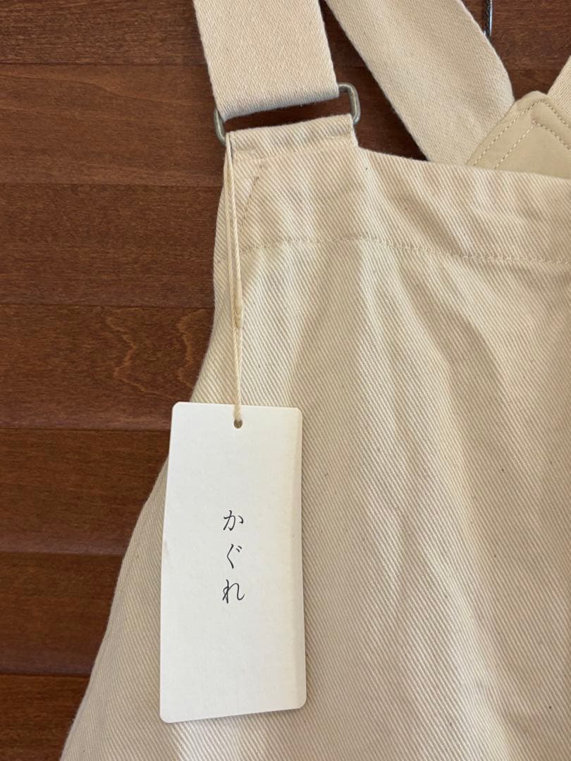 かぐれ　アーバンリサーチ サロペット　デッキサロペット　フリー　試着のみ　白