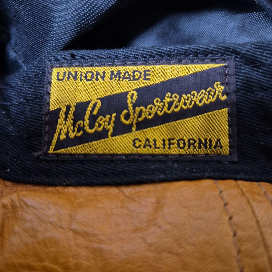 s*a様 リアルマッコイズ　ホースハイドキャスケット 7 3/4 McCoy S