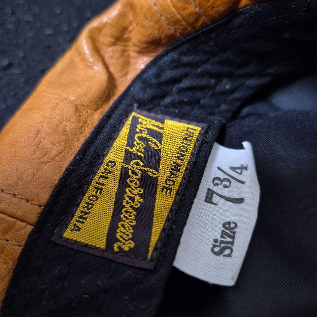 s*a様 リアルマッコイズ　ホースハイドキャスケット 7 3/4 McCoy S