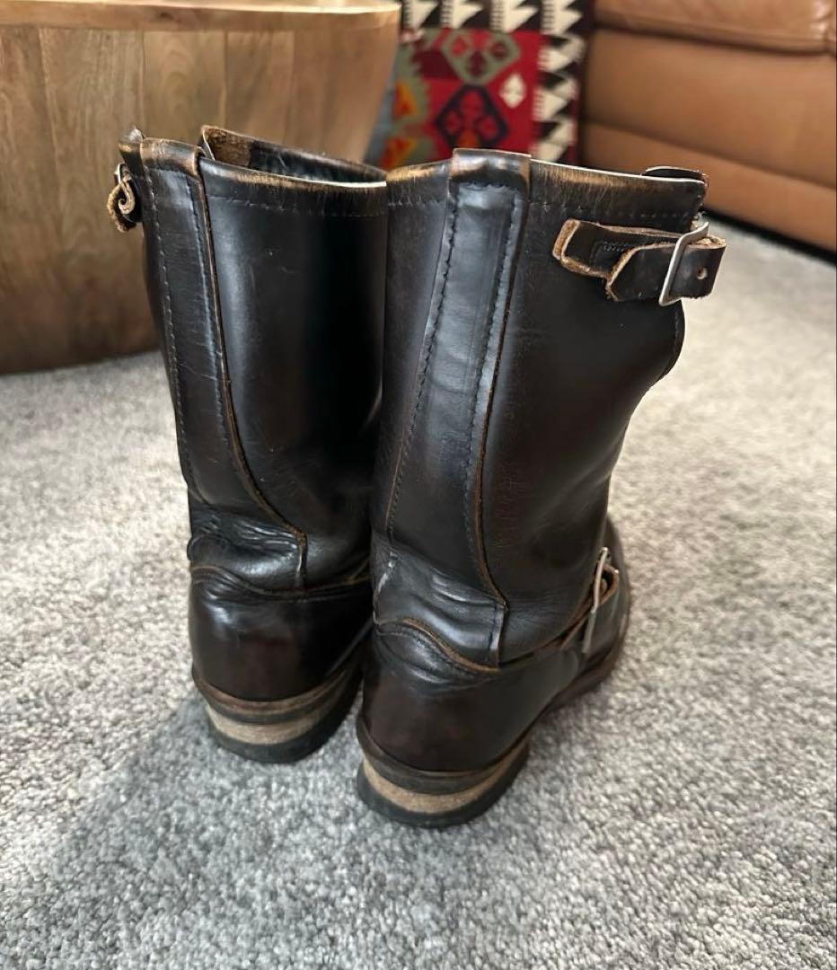 【RED WING】PT91 エンジニアブーツ　Made in U.S.A 茶芯