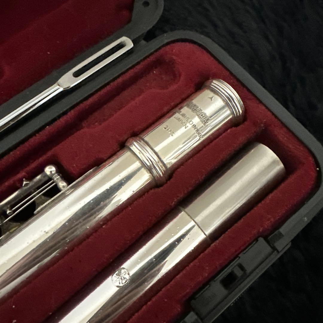 定番! YAMAHA YFL-211S フルート 管楽器 ケース付属