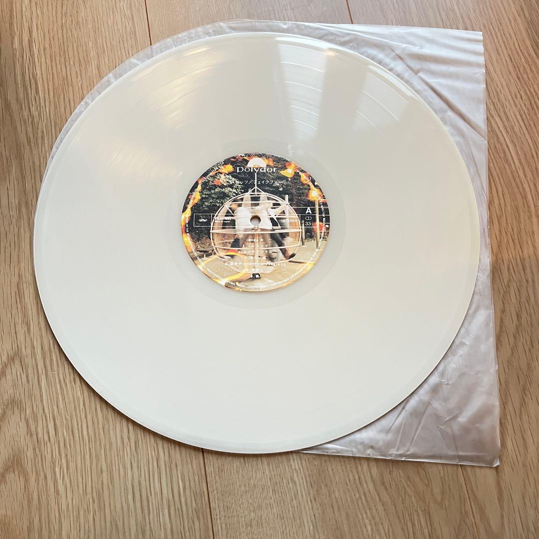 スピッツ　フェイクファー　オリジナルレコード　ホワイトクリア盤　帯付き