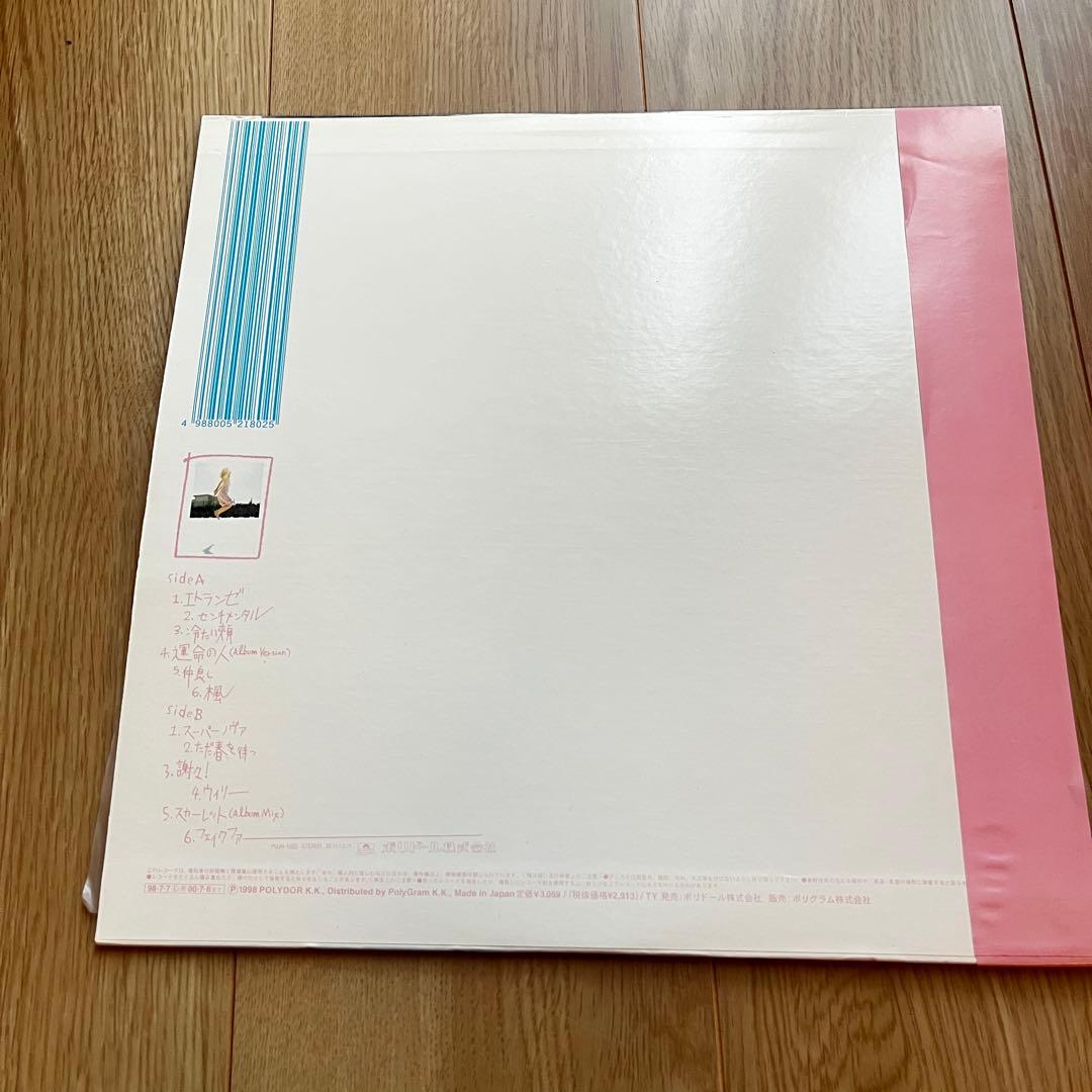 スピッツ　フェイクファー　オリジナルレコード　ホワイトクリア盤　帯付き