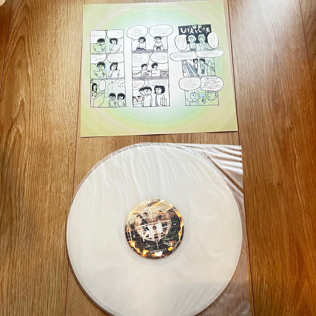 スピッツ　フェイクファー　オリジナルレコード　ホワイトクリア盤　帯付き