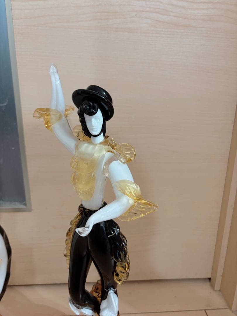 れ*い様 ベネチアンガラス　2体セット（北一硝子）