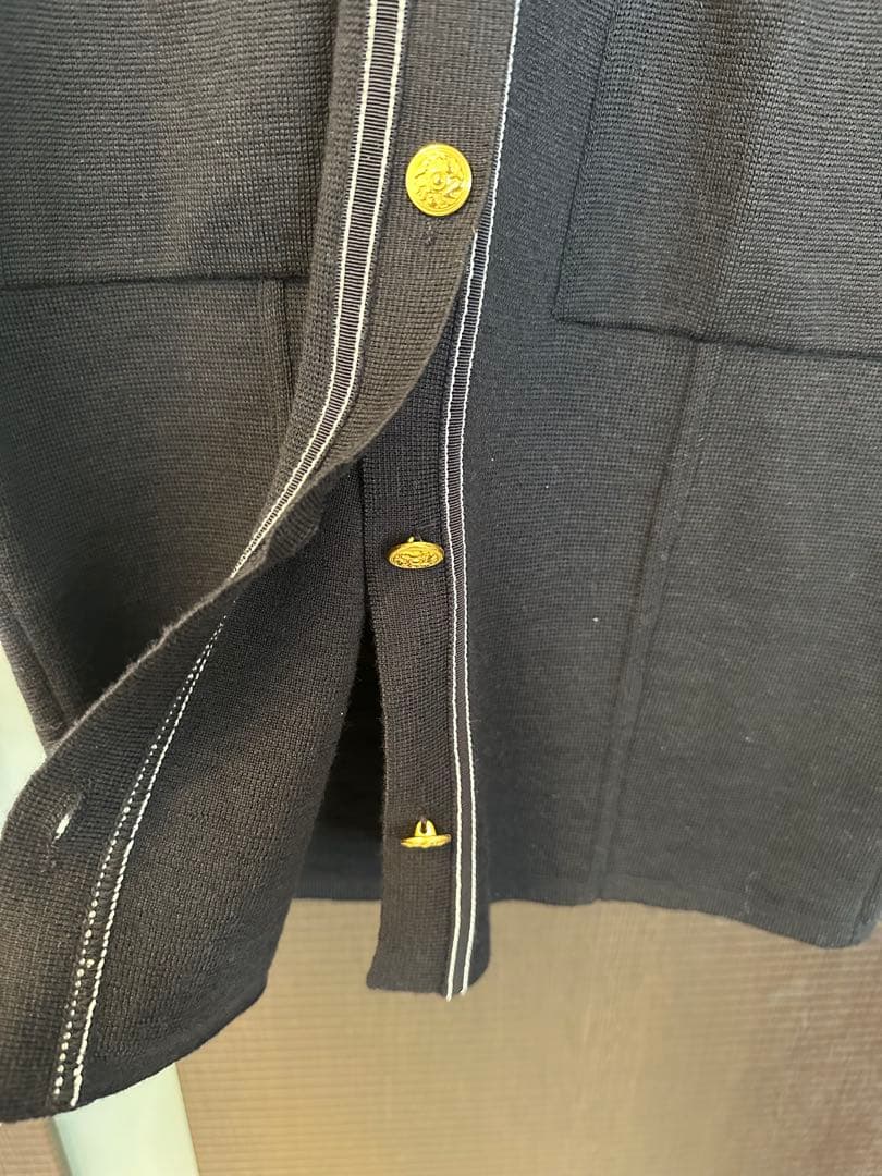 Salvatore Ferragamo ネイビーワンピース XS