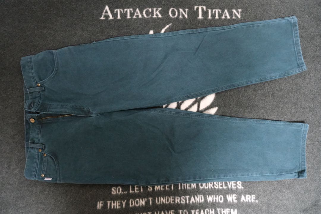 星タグ Carhartt ワークパンツ 36x32 HTG B22