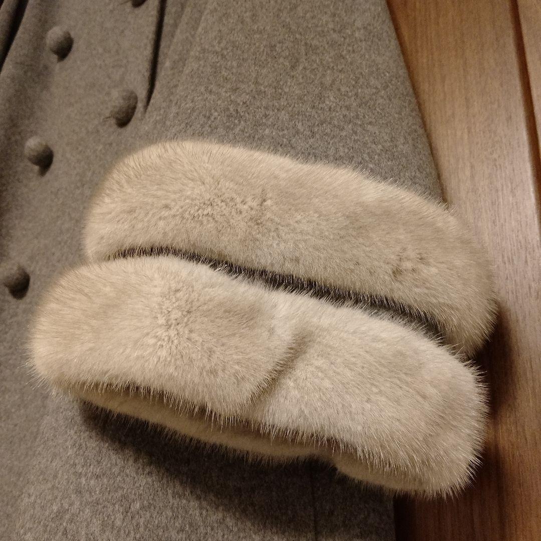 Rene ルネ 受注 コート グレー 34