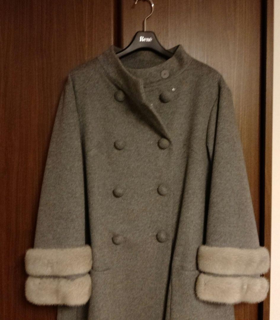 Rene ルネ 受注 コート グレー 34