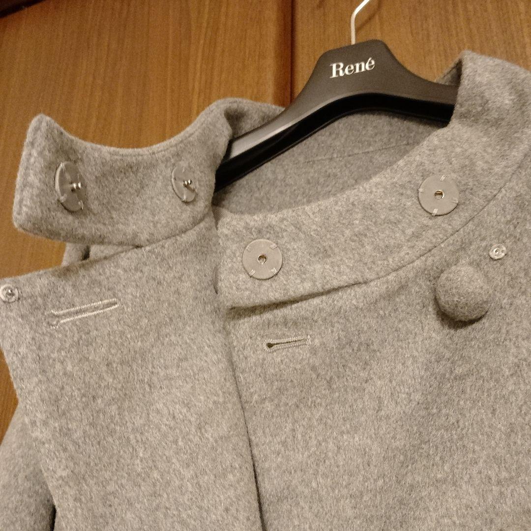 Rene ルネ 受注 コート グレー 34