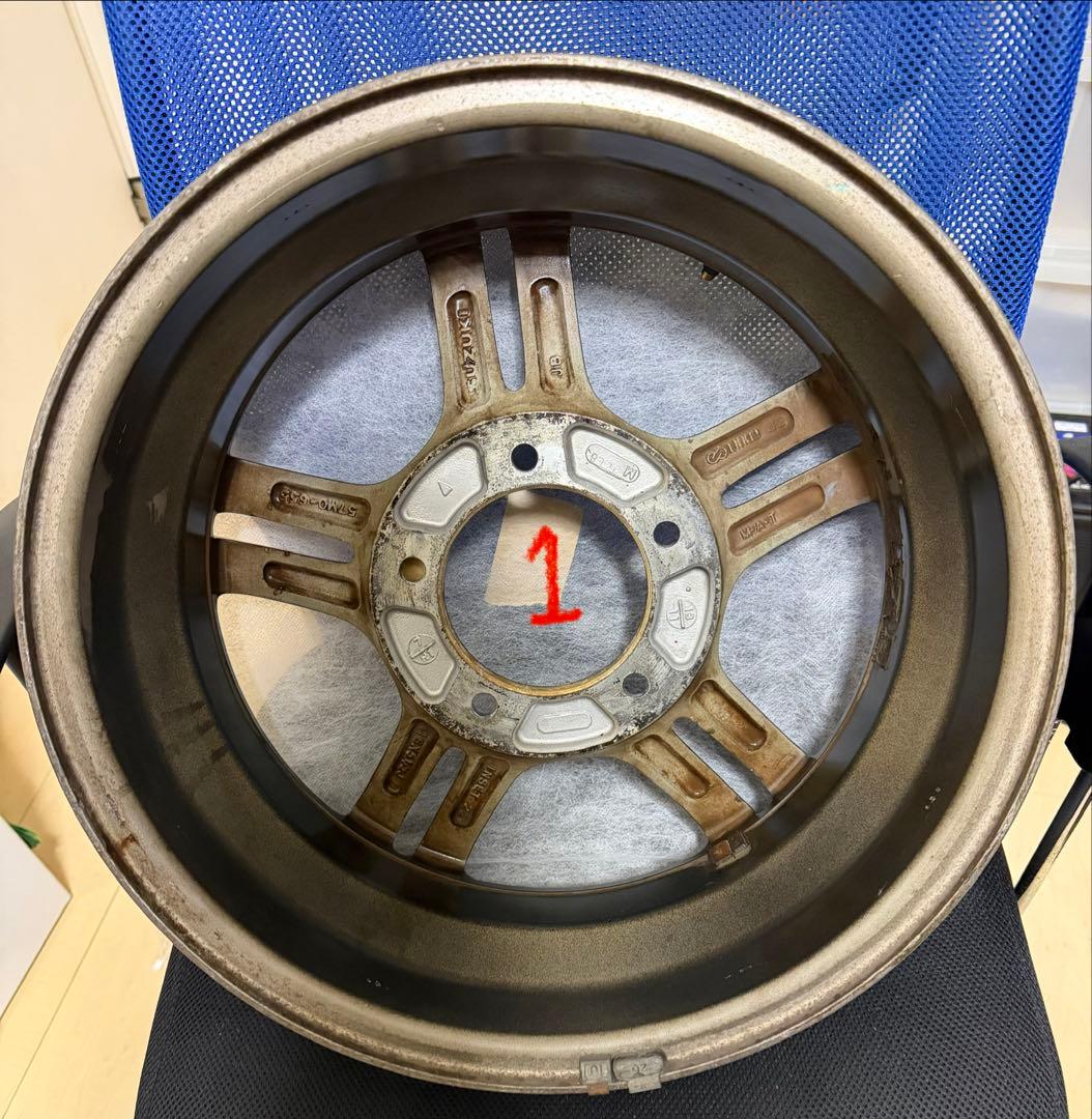 やすゆき　　jb23w クロスアドベンチャー純正ホイール2本①