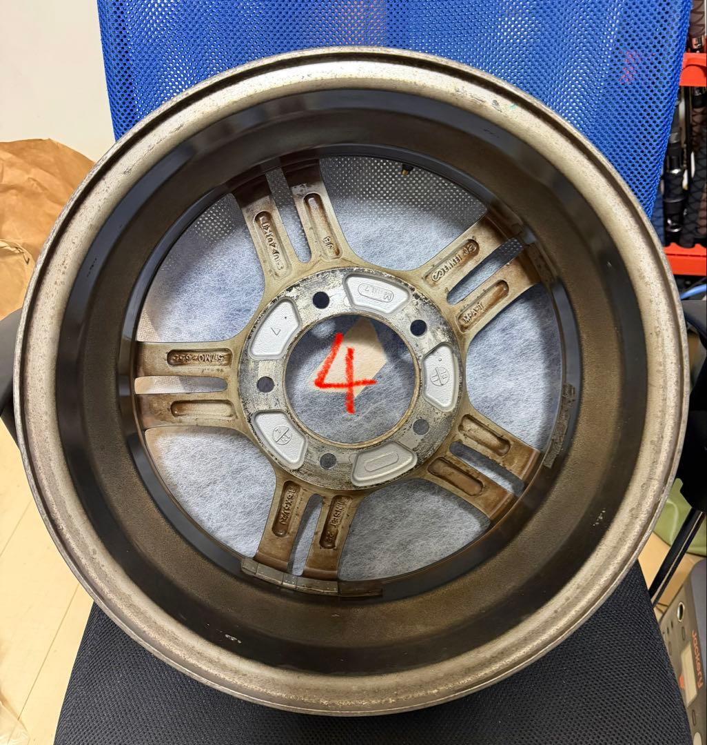 やすゆき　　jb23w クロスアドベンチャー純正ホイール2本①