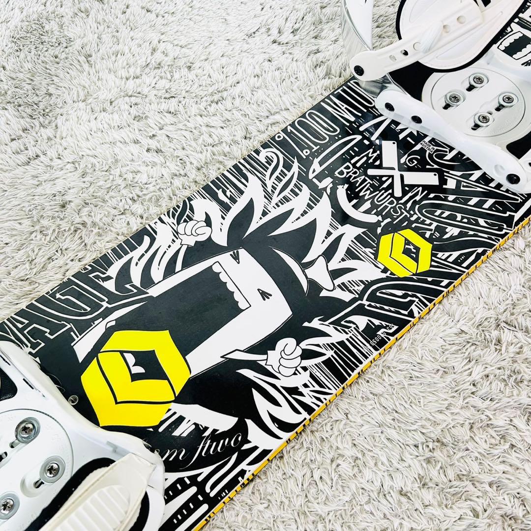 【初心者おすすめ】 FTWO TNT53 スノーボード セット 153cm