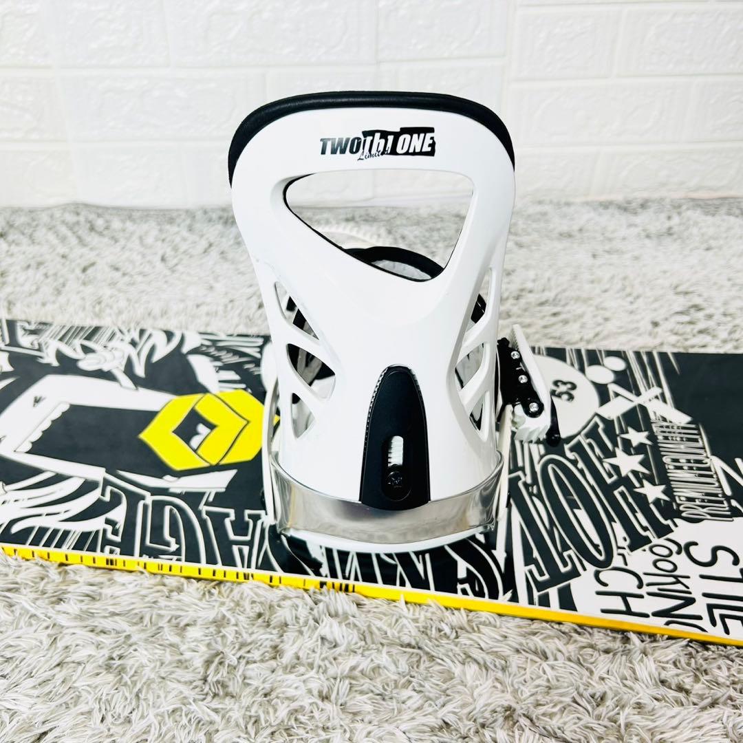 【初心者おすすめ】 FTWO TNT53 スノーボード セット 153cm