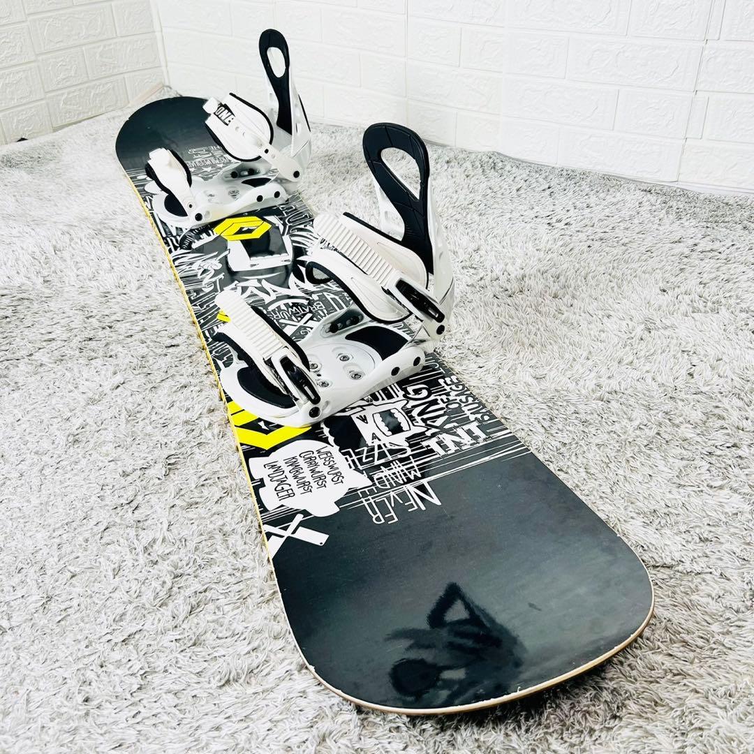 【初心者おすすめ】 FTWO TNT53 スノーボード セット 153cm