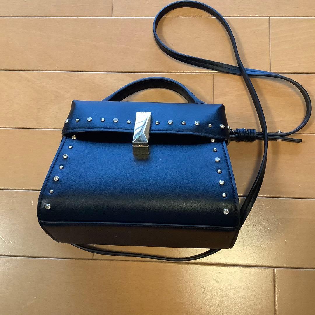 CELFORD ビジュースタッズポシェット BLK ブラック　黒