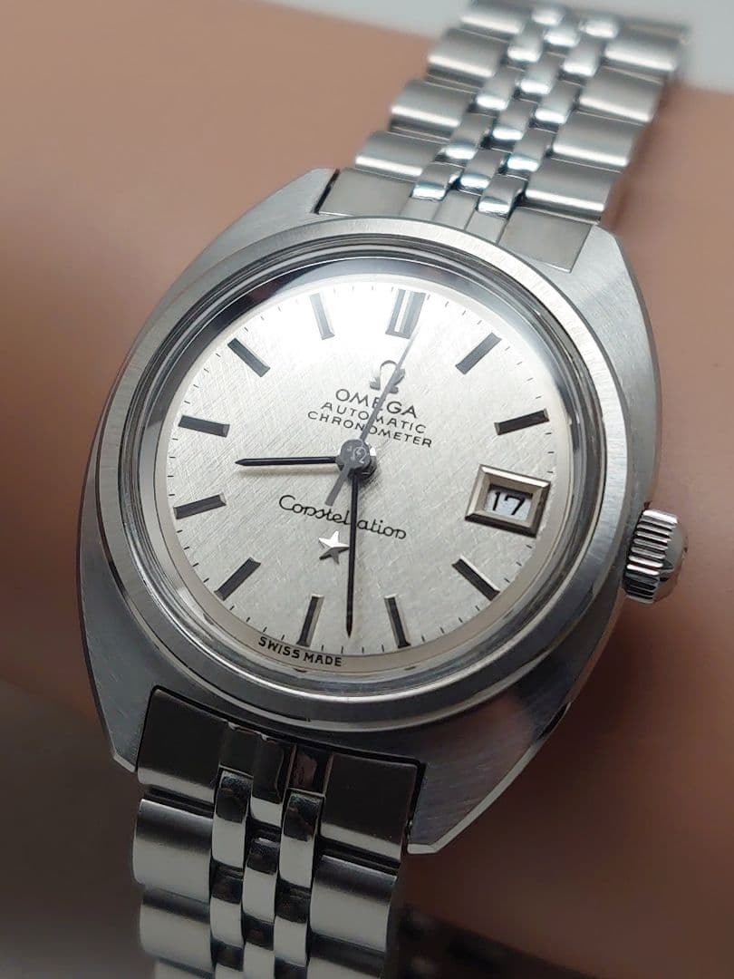 OH済 1968年製 オメガ コンステレーション レディース 箱ギャラ付き極上品