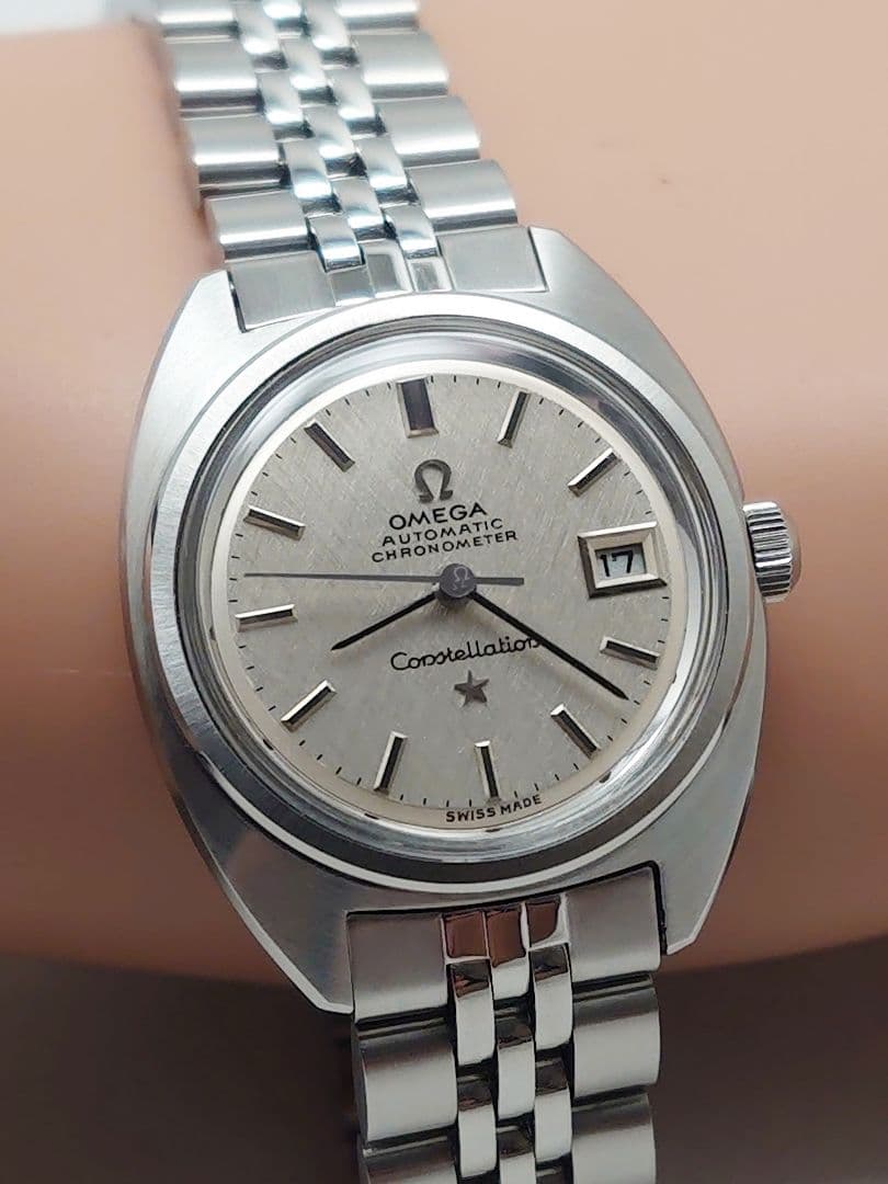 OH済 1968年製 オメガ コンステレーション レディース 箱ギャラ付き極上品