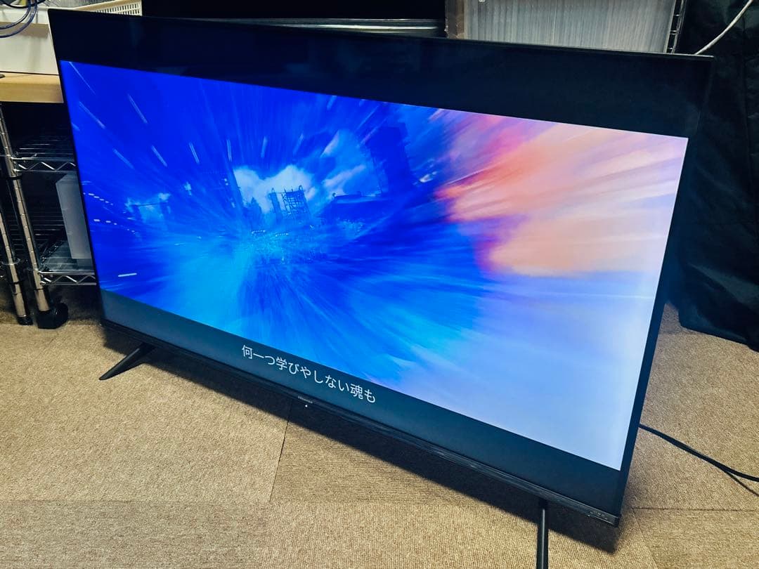 大画面 43インチ 4K 液晶テレビ 43E6G YouTube アマプラ