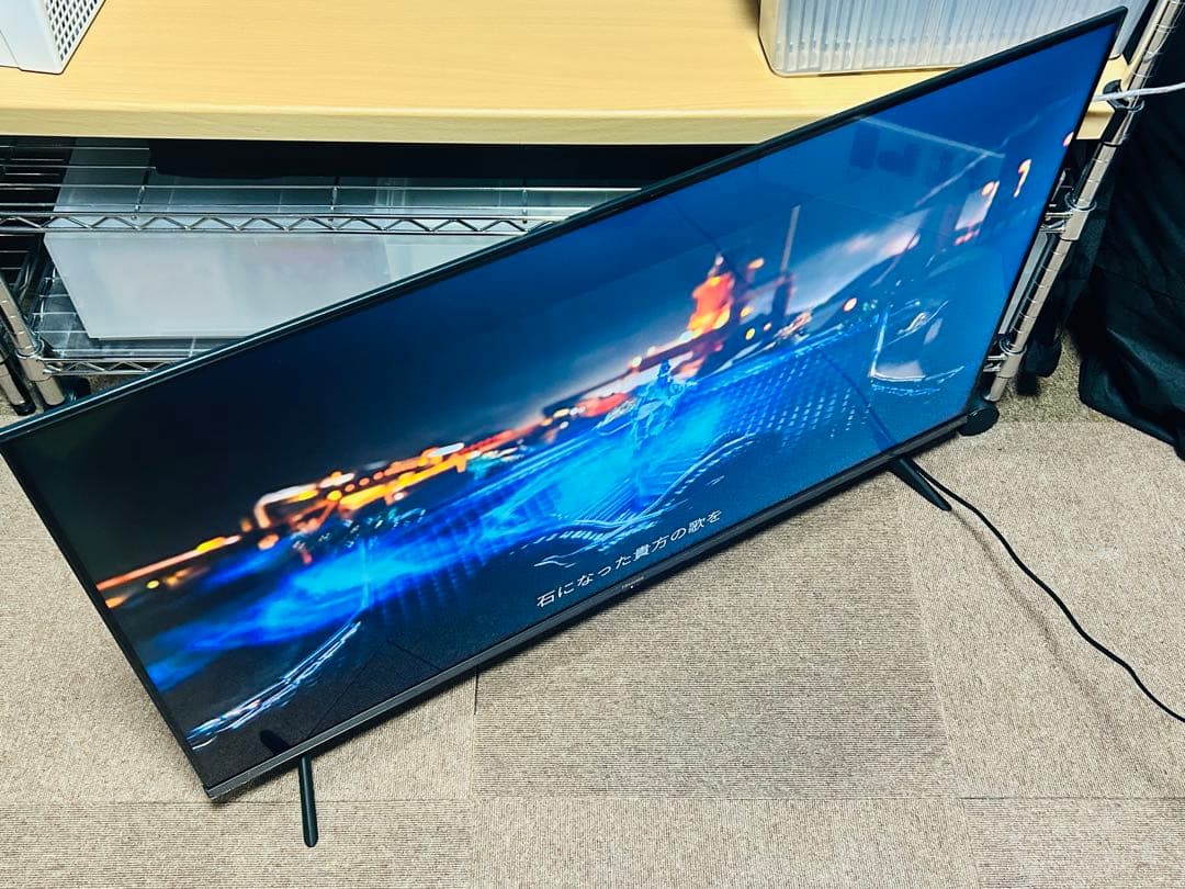 大画面 43インチ 4K 液晶テレビ 43E6G YouTube アマプラ