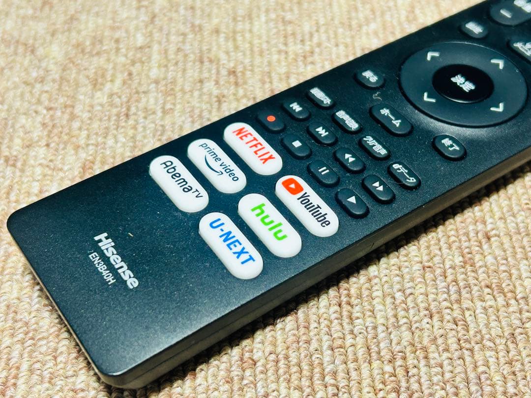 大画面 43インチ 4K 液晶テレビ 43E6G YouTube アマプラ