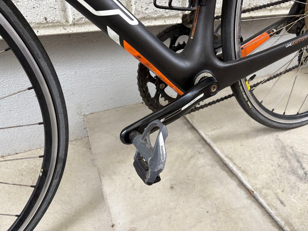 FELT ロードバイク カーボンフレーム 黒・オレンジ