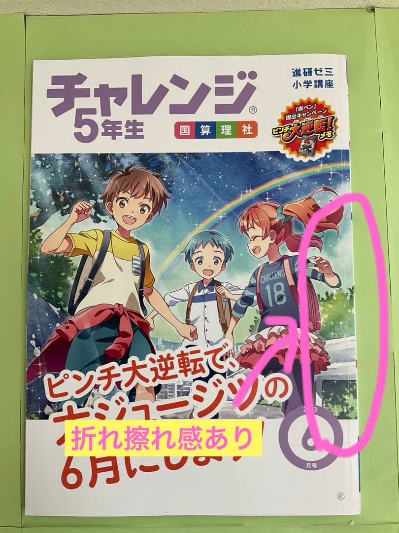 【未記入】チャレンジ5年生　2023年度まるごと1年分！【即購入可】