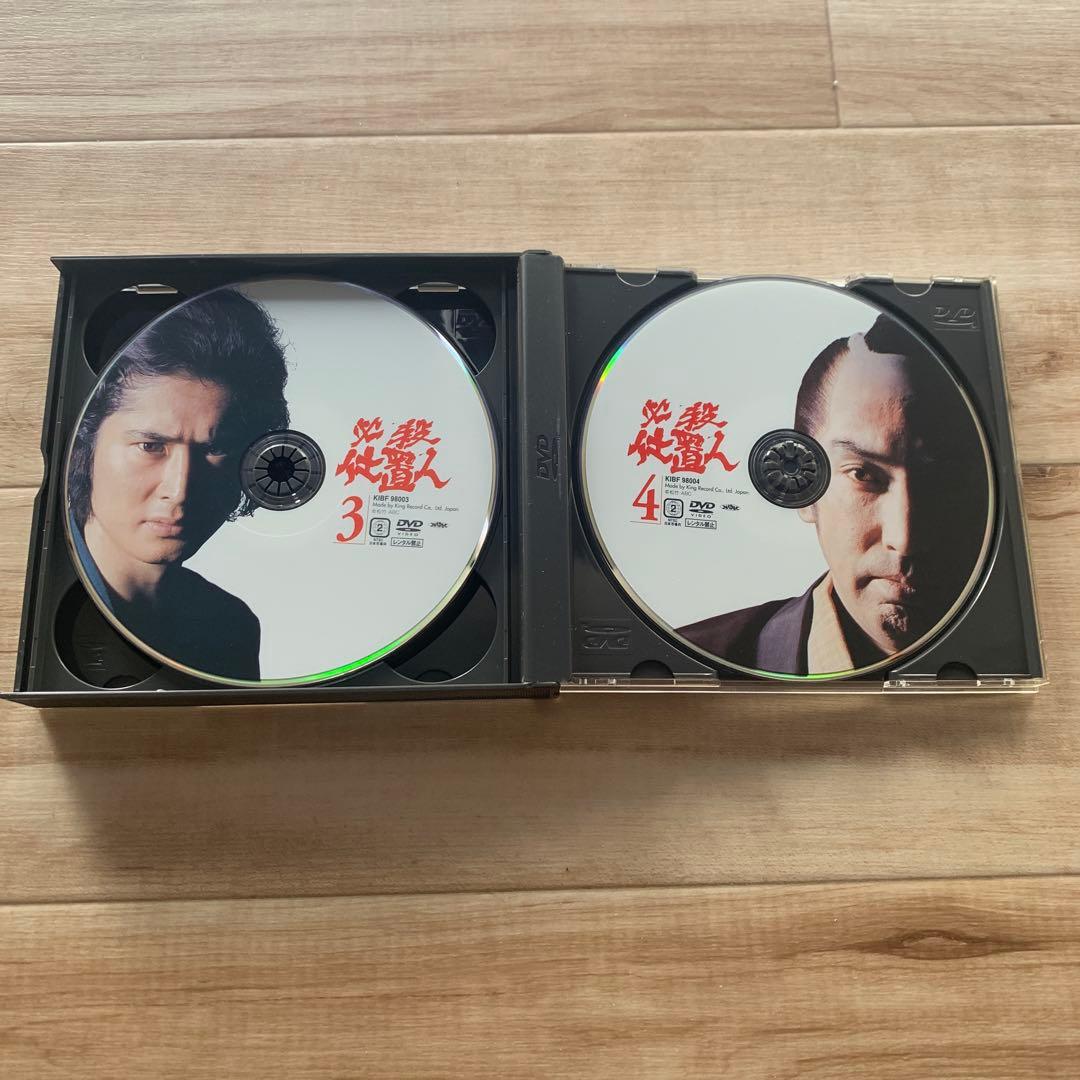 必殺仕置人　DVD box 上巻　下巻　外箱・ブックレット欠品