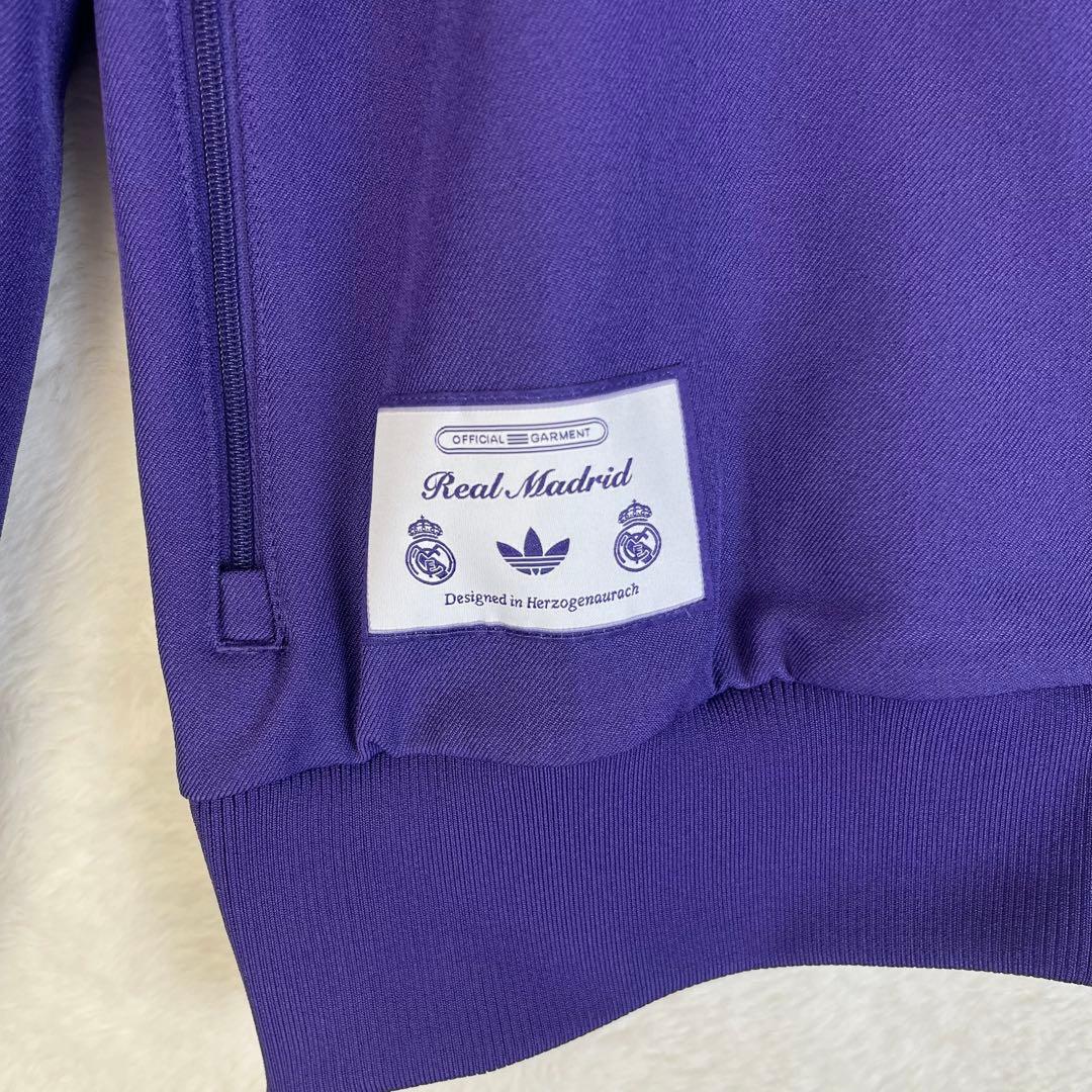 【美品】 アディダス レアル・マドリード テラスアイコン トラックジャケット L