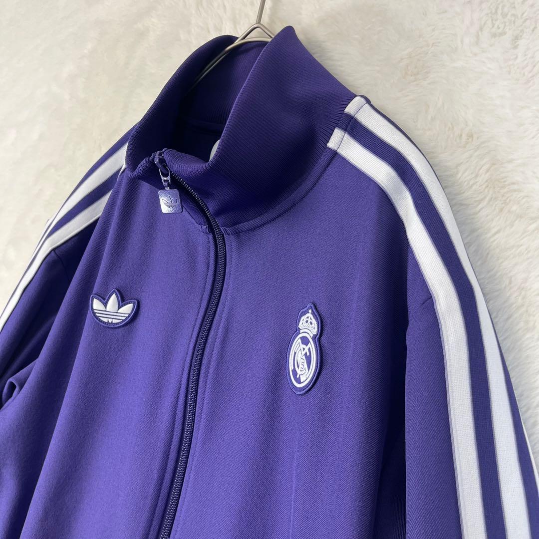 【美品】 アディダス レアル・マドリード テラスアイコン トラックジャケット L
