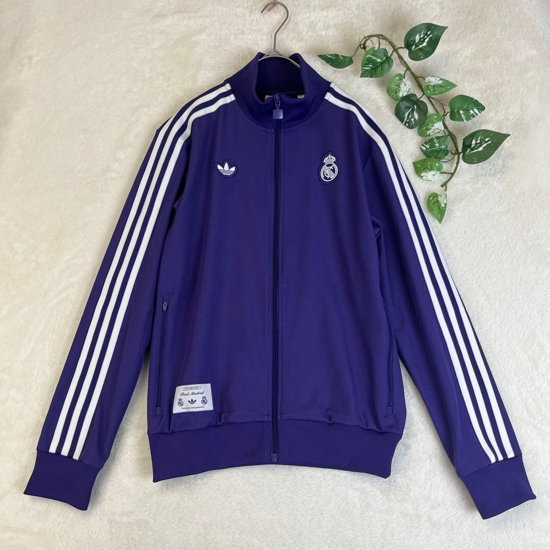 【美品】 アディダス レアル・マドリード テラスアイコン トラックジャケット L