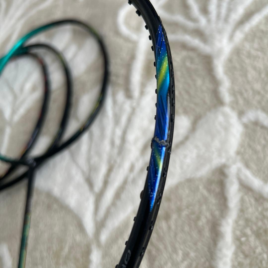 【廃盤モデル】バドミントン　ジャンクラケット 6本セット