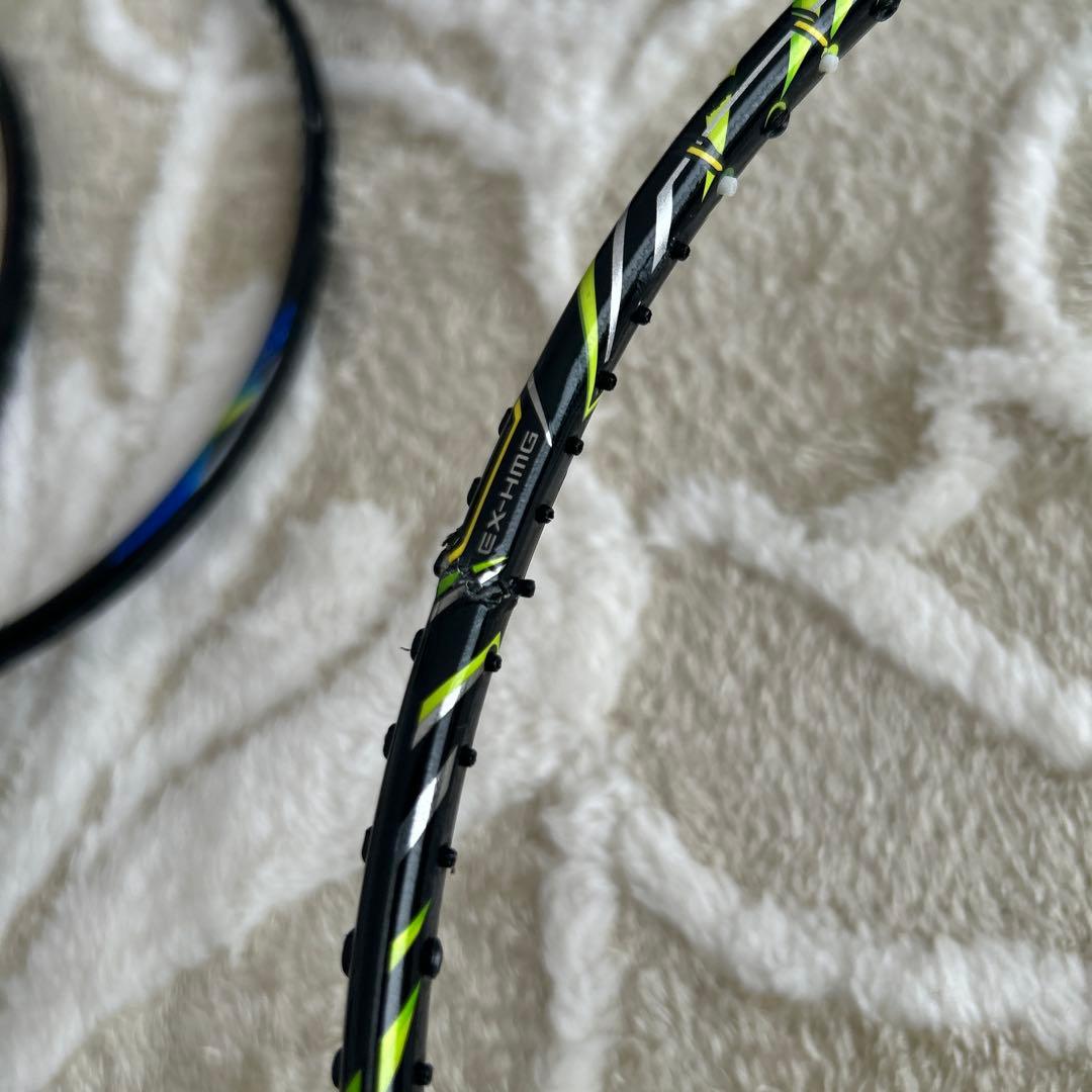 【廃盤モデル】バドミントン　ジャンクラケット 6本セット