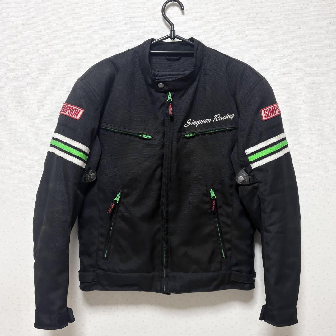 【ゆりほのこ】シンプソン 秋冬 ジャケット Mサイズ 黒 ライダース