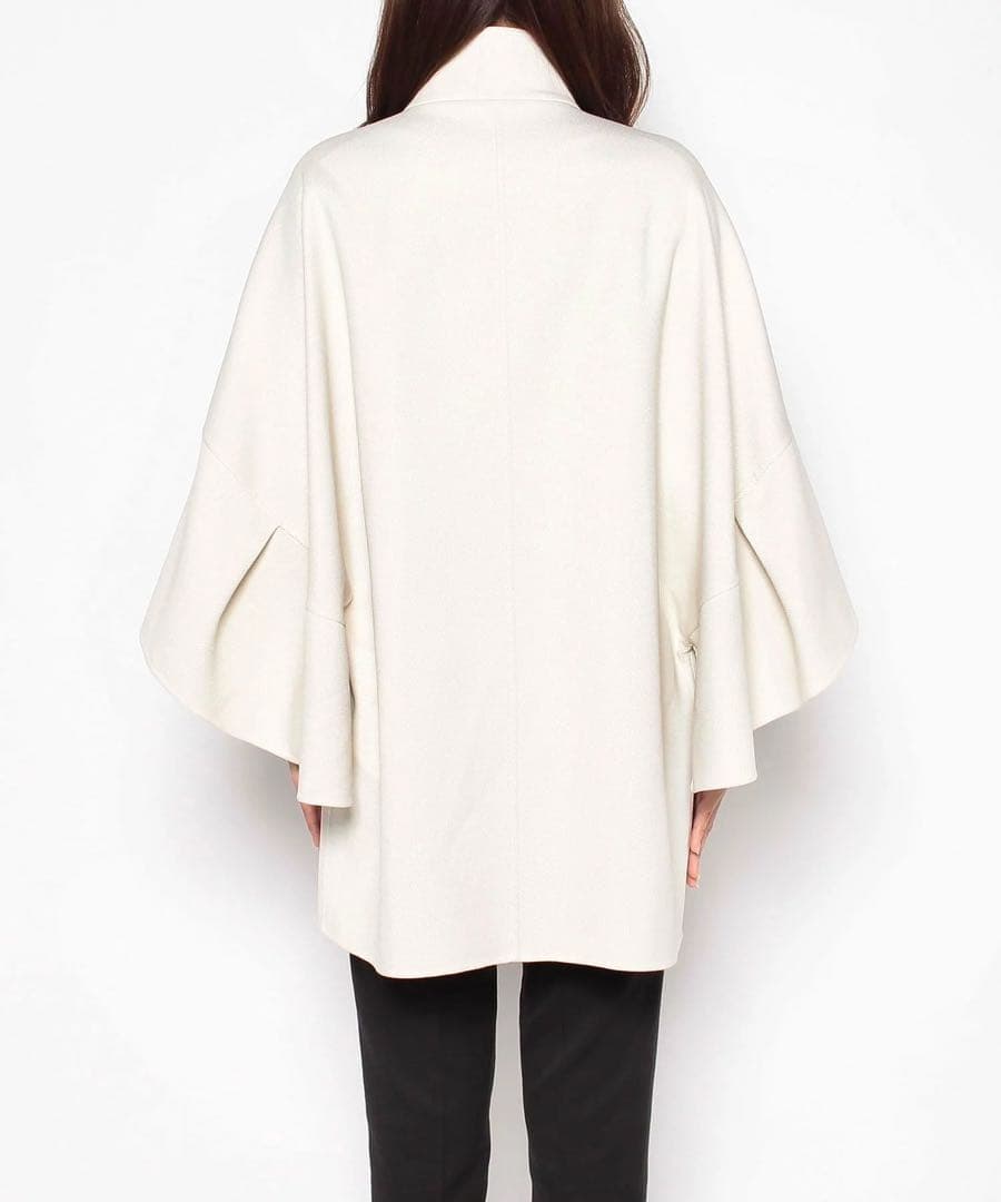 【美品】ANAYI アナイ カルゼリバーケープコート ジャケット 袖フリル