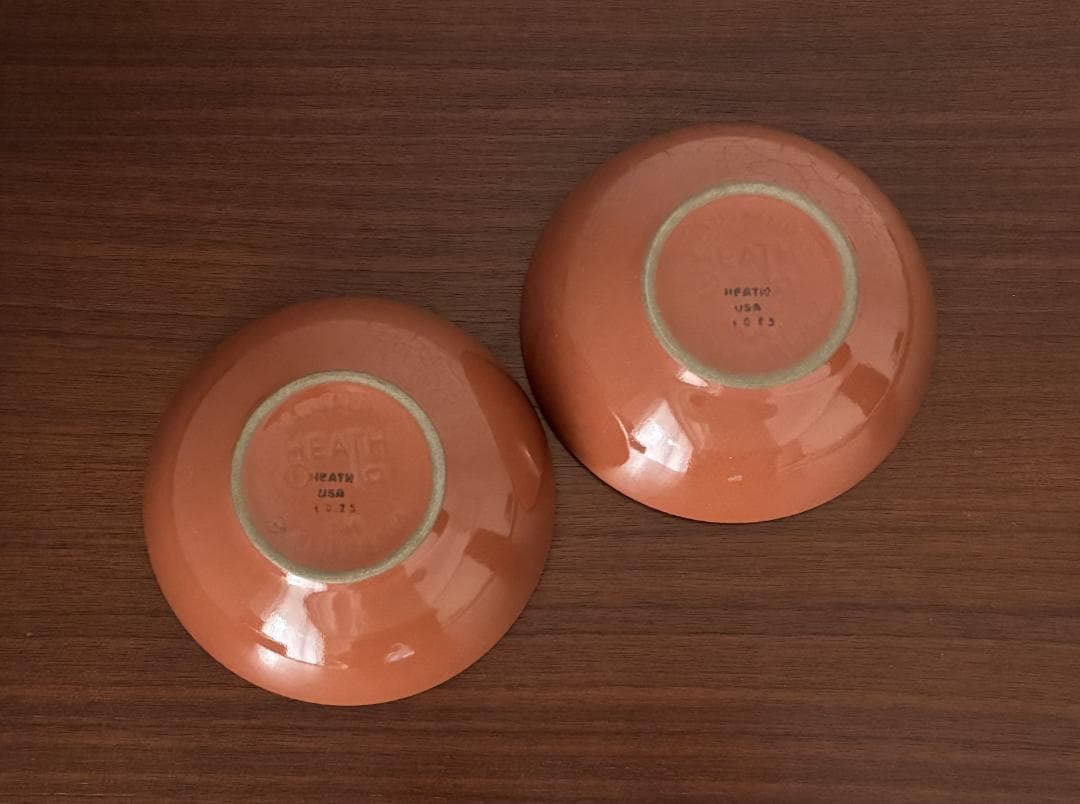 【もうすぐ終了タイムセール】Heath　ヒースセラミックス　デザートボウル　２個