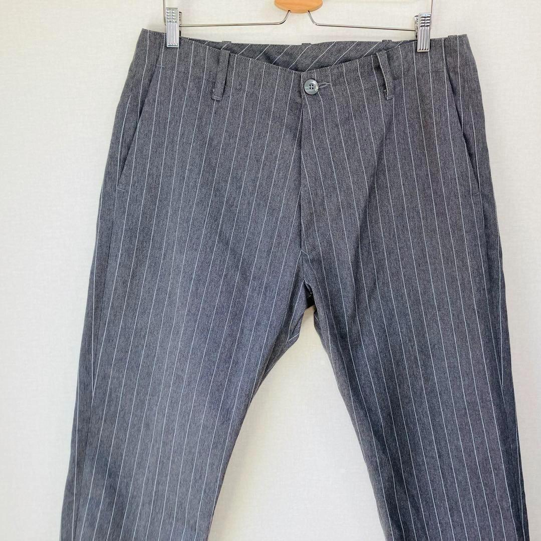 SEQUEL ストライプ テーパードパンツ L