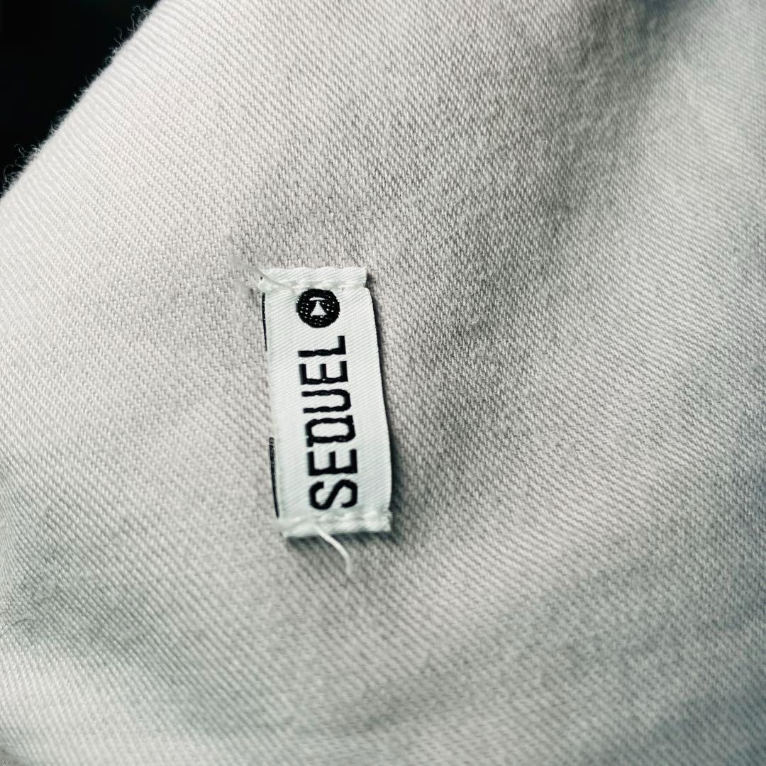 SEQUEL ストライプ テーパードパンツ L