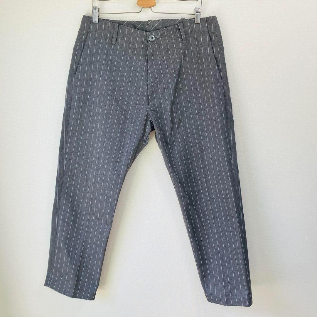 SEQUEL ストライプ テーパードパンツ L