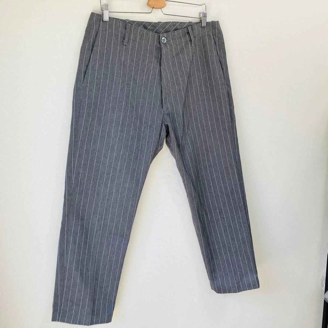 SEQUEL ストライプ テーパードパンツ L