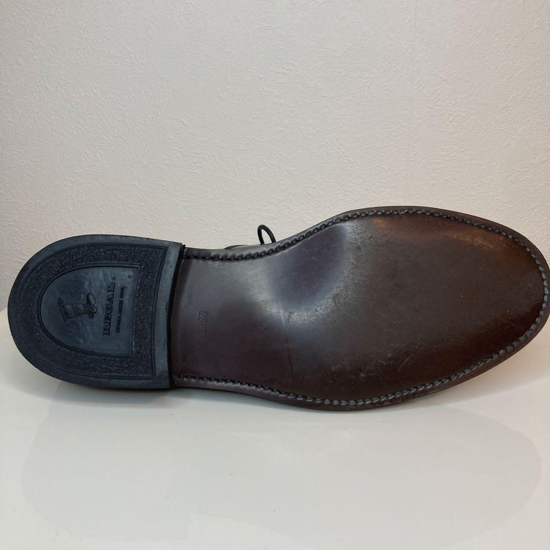 【美品】リーガル REGAL ストレートチップ パンチドキャップトゥ