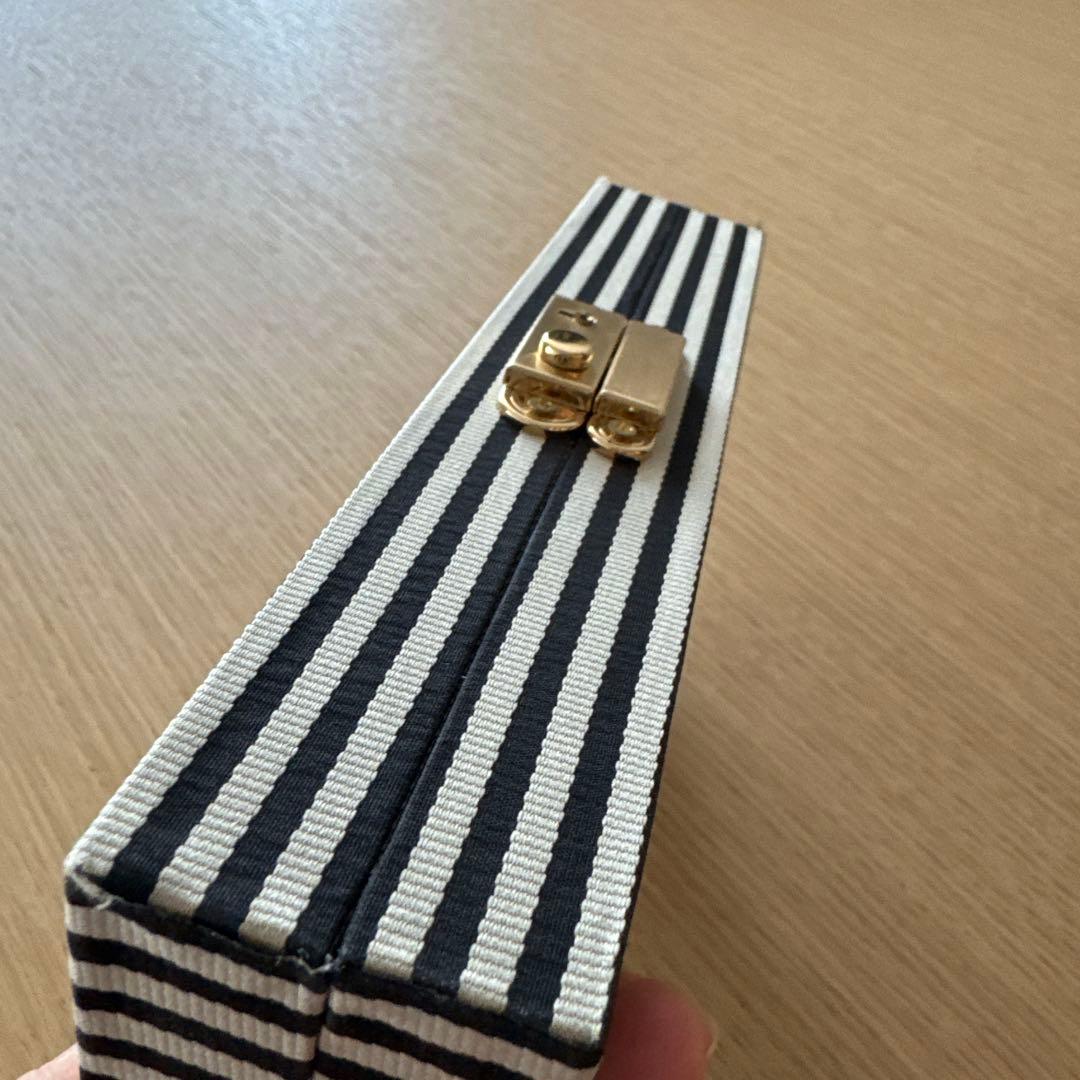 GIGI ストライプ アクセサリーボックス