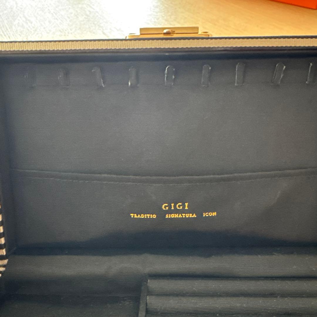 GIGI ストライプ アクセサリーボックス