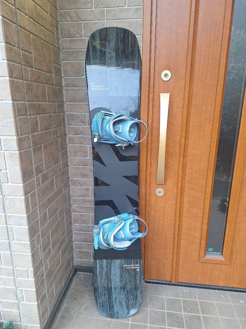 スノボードセット K2 afterBlack157cm ツイン キャンバー