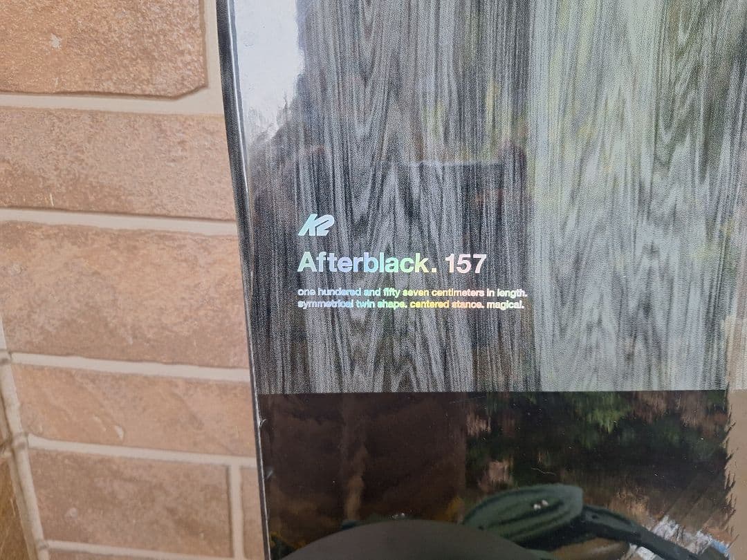 スノボードセット K2 afterBlack157cm ツイン キャンバー