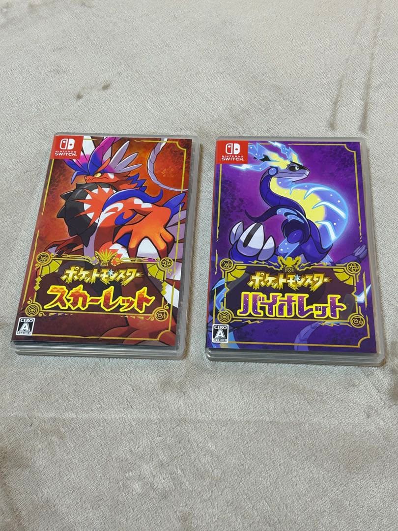 Switch ポケットモンスター バイオレット・スカーレット ソフト　セット