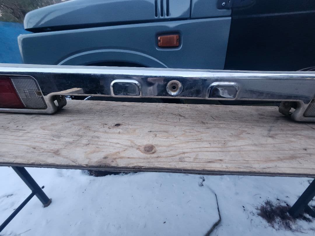 SUZUKI ジムニー JA11 純正メッキリアバンバー