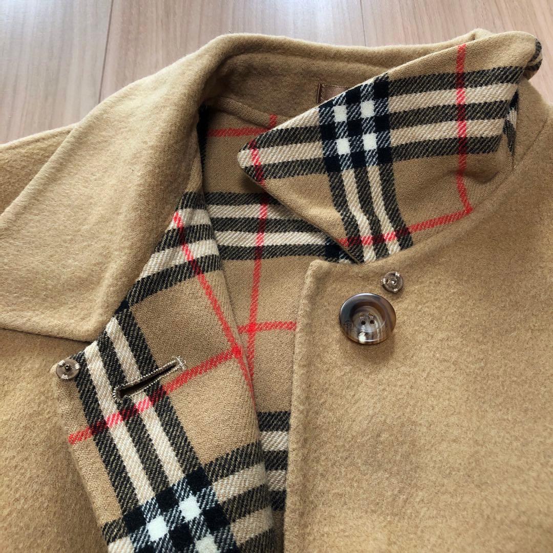 バーバリーズ　キャメル　チェスターコート　ノバチェック