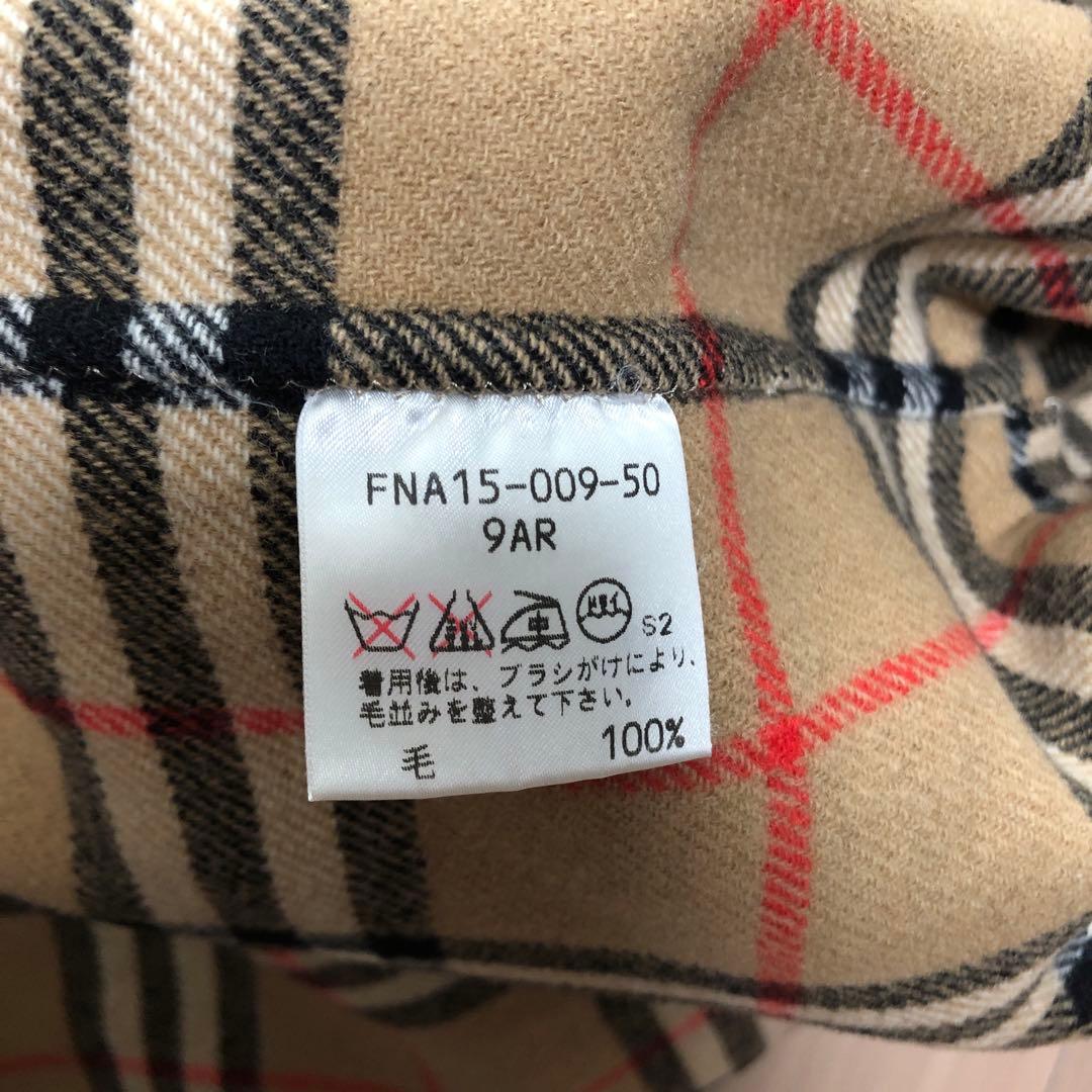 バーバリーズ　キャメル　チェスターコート　ノバチェック